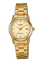 Ficha técnica e caractérísticas do produto Relógio Casio Collection Analógico Feminino LTP-V0042G-9AUDF