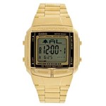 Ficha técnica e caractérísticas do produto Relógio Casio Data Dank Db-360g-9adf Dourado