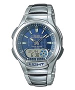 Ficha técnica e caractérísticas do produto Relógio Casio Databank Masculino AQ-180WD-2AVDF