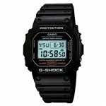 Ficha técnica e caractérísticas do produto Relógio Casio Digital Masculino G-Shock - DW-5600E-1VDF