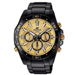 Ficha técnica e caractérísticas do produto Relógio Casio Edifice Cronógrafo Analógico Masculino EFR-534BK-9AVDF