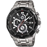 Ficha técnica e caractérísticas do produto Relógio Casio Edifice Cronógrafo Efr-539d-1avudf Preto/prata