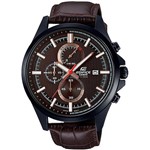 Ficha técnica e caractérísticas do produto Relógio Casio Edifice Cronógrafo Efv-520bl-5avudf Marrom