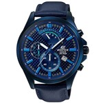 Ficha técnica e caractérísticas do produto Relógio Casio Edifice Cronógrafo Efv-530bl-2avudf Azul