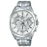 Ficha técnica e caractérísticas do produto Relógio Casio Edifice Prata Branco Efv-580d-7avudf