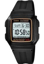 Ficha técnica e caractérísticas do produto Relógio Casio F-201WA-9ADF Preto