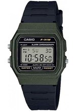 Ficha técnica e caractérísticas do produto Relógio Casio F-91WM-3ADF