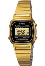 Ficha técnica e caractérísticas do produto Relógio Casio Feminino Analógico Vintage Dourado LA670WGA-1DF