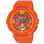 Ficha técnica e caractérísticas do produto Relógio Casio Feminino Baby-G Analógico Digital BGA-190-4BDR - Laranja