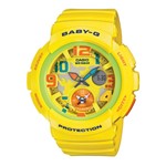 Ficha técnica e caractérísticas do produto Relógio Casio Feminino Baby-G Analógico Digital BGA-190-9BDR - Amarelo