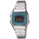 Relógio Casio Feminino Prata Digital LA680WA-2BDF