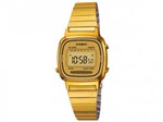 Ficha técnica e caractérísticas do produto Relógio Casio Feminino Vintage Dourado - LA670WGA-9