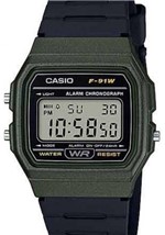 Ficha técnica e caractérísticas do produto Relógio Casio Feminino Vintage F-91wm-3adf-br