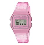 Ficha técnica e caractérísticas do produto Relógio Casio Feminino Vintage Standard Rosa F-91WS-4DF