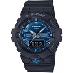 Ficha técnica e caractérísticas do produto Relógio Casio G-shock Anadigi Fundo Azul Ga-810mmb-1a2dr