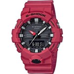 Ficha técnica e caractérísticas do produto Relógio Casio G-Shock Anadigi Ga-800-4adr Vermelho
