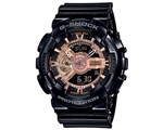 Ficha técnica e caractérísticas do produto Relógio Casio G-shock Anadigi Preto Fundo Preto Com Rosê Ga-110mmc-1adr