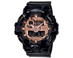 Ficha técnica e caractérísticas do produto Relógio Casio G-shock Anadigi Preto Fundo Rosê Ga-700mmc-1adr