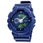 Ficha técnica e caractérísticas do produto Relogio Casio G-Shock Analog Digital Blue Heather Ga110Ht-2A