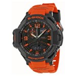 Ficha técnica e caractérísticas do produto Relogio Casio G-Shock Aviation Black And Orange Ga1000-4Acr