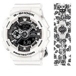 Ficha técnica e caractérísticas do produto Relogio Casio G-Shock Black Dial White Gma-S110F-7A