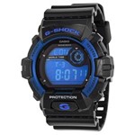 Ficha técnica e caractérísticas do produto Relogio Casio G-Shock Blue Dial Black G8900A-1Cr