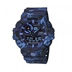 Ficha técnica e caractérísticas do produto Relógio Casio G-shock Camuflado Azul Ga-700cm-2adr
