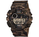 Ficha técnica e caractérísticas do produto Relógio Casio G-SHOCK Camuflado GD-120CM-5DR