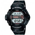 Ficha técnica e caractérísticas do produto Relógio Casio G-Shock Gd-200-1D + Iluminação Led e 3 Alarmes Independentes