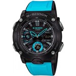 Ficha técnica e caractérísticas do produto Relógio Casio G-Shock Masculino Anadigi Azul GA-2000-1A2DR