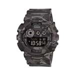 Ficha técnica e caractérísticas do produto Relógio Casio G-Shock Masculino Cinza Digital Gd-120Cm-8Dr