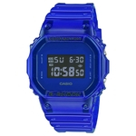 Ficha técnica e caractérísticas do produto Relógio CASIO G-SHOCK unissex digital azul DW-5600SB-2DR