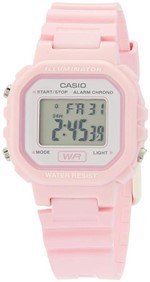 Ficha técnica e caractérísticas do produto Relógio Casio Infantil Feminino Rosa Pequeno Digital + NF