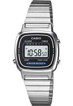 Ficha técnica e caractérísticas do produto Relógio Casio LA670WA-2DF Prata