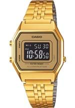 Ficha técnica e caractérísticas do produto Relógio Casio LA680WGA9BDF Dourado