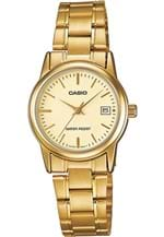 Ficha técnica e caractérísticas do produto Relógio Casio LTPV002G9AUDF Dourado