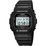 Ficha técnica e caractérísticas do produto Relógio Casio Masculino Digital G-Shock DW-5600E-1VCT