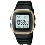 Ficha técnica e caractérísticas do produto Relógio Casio Masculino Preto/Dourado W96h9avdfu