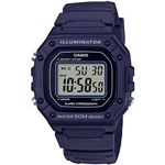 Ficha técnica e caractérísticas do produto Relógio Casio Masculino Preto W-218H-1AVDF ILLUMINATOR