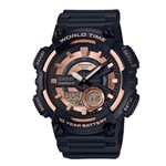 Ficha técnica e caractérísticas do produto Relógio Casio Masculino Standard Aeq-110w-1a3vdf