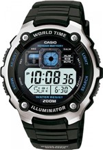 Ficha técnica e caractérísticas do produto Relógio Casio Masculino World Time Digital AE2000W1AVDF