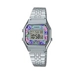 Ficha técnica e caractérísticas do produto Relogio Casio Mini Digital Florido La680wa 2cdf