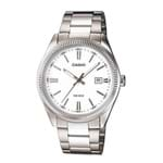 Ficha técnica e caractérísticas do produto Relógio Casio - MtP-1302D-7a1vdf - Steel Steel - White Dial