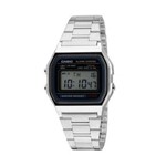 Ficha técnica e caractérísticas do produto Relógio Cásio Prata Digital Unissex Mod: A158wa-1cr