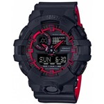 Ficha técnica e caractérísticas do produto Relógio Casio Sportivo G-Shock Preto / Rosa Ga-700Se-1A4Dr