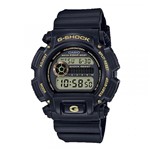 Ficha técnica e caractérísticas do produto Relógio Casio Sportivo Unisessex G-Shock Preto / Amarelo Dw-9052Gbx-1A9Dr