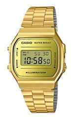 Ficha técnica e caractérísticas do produto Relógio Casio Unisex Vintage A168WEGM-9DF