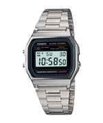 Ficha técnica e caractérísticas do produto Relógio Casio Vintage A158wa-1df - Prata/preto