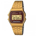 Ficha técnica e caractérísticas do produto Relógio Casio Vintage Collection A159WGEA-5DF + Calendário, Alarme e Cronômetro