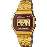 Ficha técnica e caractérísticas do produto Relógio Casio Vintage Digital A159wgea-5df Dourado